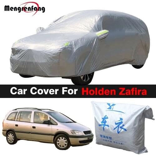 Full Car Cover Outdoor Sun Shade Anti-UV Snow Rain Dust Prevent MPV Cover For Holden Zafira