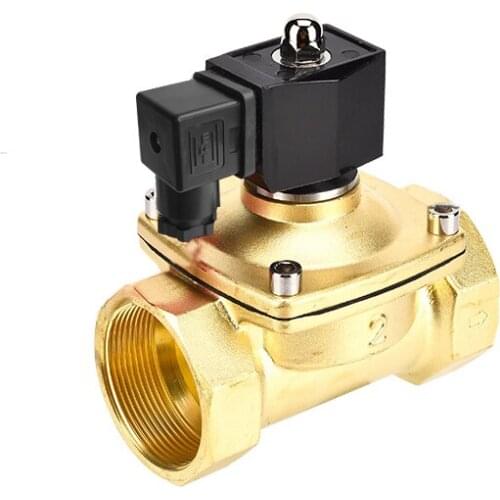 DN50 Brass IP65 Waterproof Liquid Solenoid Valve Normally Closed Normally Open Solenoid Valve