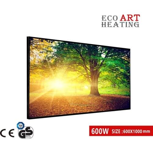 Far InfraRed Heating Picture Panel Energy Efficient Radiant Heater 600W 600x1000mm