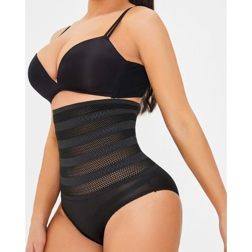High Waisted Body Shaper Women Best Waist Slimming Trainer Shapewear Breathable Tummy Control Corsets Underwear Bodysuit Lady