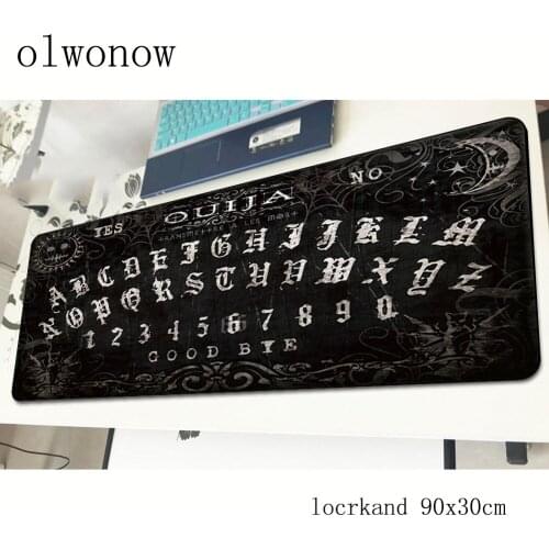 Ouija board mouse pad 900x300x3mm Gorgeous mousepads best gaming mousepad gamer Cartoon personalized mouse pads keyboard pc pad