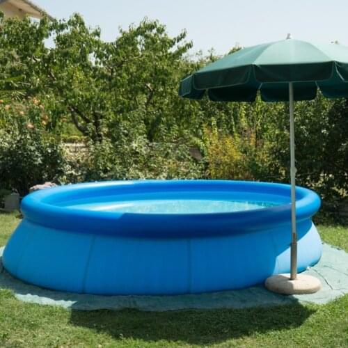 Pool Cover Round Solar Swimming Pool Tub Cover 304cm Outdoor Bubble Blanket Accessories 10 Feet Swimming Pool Cover Round