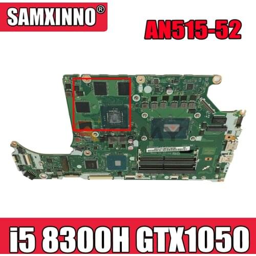 For ACER AN515-52 AN515 Laptop motherboard DH5VF LA-F952P CPU i5 8300H 4G-GPU GTX1050 RAM DDR4 100% test work