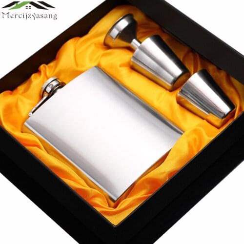 Mercijzyasang Flat Gift Flasks