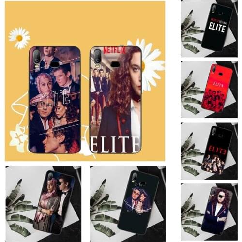 PENGHUWAN Spanish TV series Elite Custom Black TPU Soft Phone Case Cover For Samsung A10 A20 A30 A40 A50 A70 A71 A51 A6 A8 2018