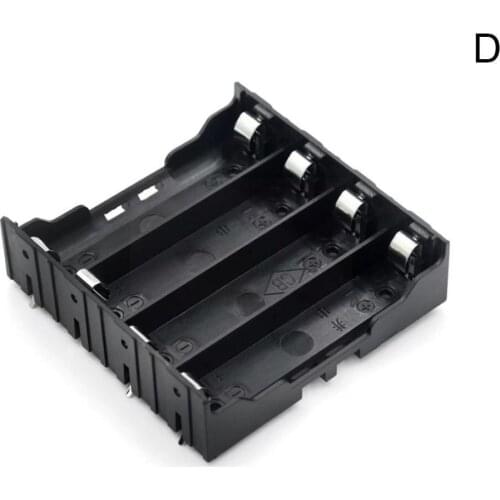 ABS 18650 Power Bank Cases 1X 2X 3X 4X 18650 Battery Holder Storage Box Case 1 2 3 4 Slot Batteries Container With Hard Pin