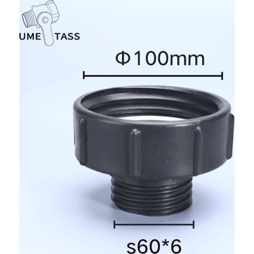 S100x8 to Reduce S60x6 IBC tank Connector Replacement Garden Water Adapter high qualitly