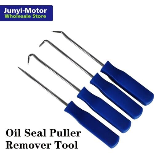 4pcs/set Motorcycle Car Oil Seal Gasket Puller Remover Craft Hand Tools O Ring Screwdrivers Pick & Hook Set Repair Tools 140mm