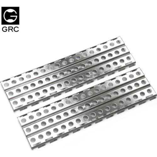 Stainless steel escape slide plate for Traxxas TRX-4 by GRCRC