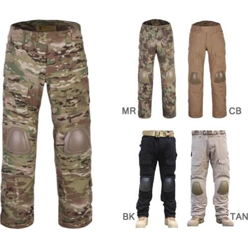 EMERSON Gen2 Combat Pants Airsoft Military Tactical bdu Trousers with Knee Pad