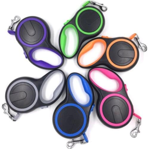 Retractable Pet Dog Leash With Poop Bag Set Durable Strong Leash For Medium Large Dogs Automatic Dog Running Walking Lead Rope