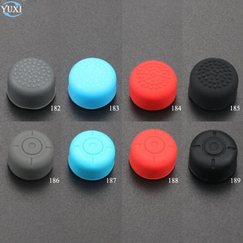 YuXi 2pcs Anti-Slip Silicone Grips Caps Case For Joy-Con Controller Analog Cover For Nintend Switch Console