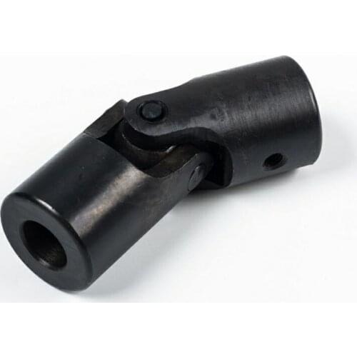 1PC Single Universal Joint Bearing Groove Type 6MM 8MM 10MM 12MM 14MM 15MM 16MM 18MM 20MM 22MM 25MM 28MM 30 Bore Dia Black Metal