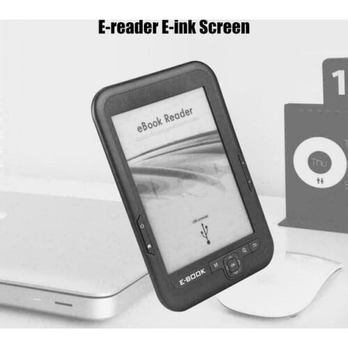 2021eBook eReader 6 inch 1024X768 4GB/8GB/16GB e-Book e-ink screen e-ink book Reader with free case and protective film