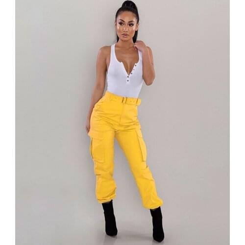 Fashion Ladies Pants European And American Overalls Female Women Military Combat Trouser Ladies Cargo Pants Girls Army Trousers