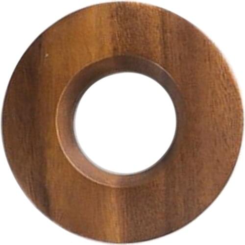 Wooden Filter Stand - Coffee Dripper Bracket - Pour Over Cone Drip Holder - Tea Leaf Filtering- Wood, Brown