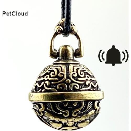Copper Pet Bell For Dog Collar Cat Puppy Kitten Decoration Pendant Pets Diy Accessories Animal Ornamente Dog Supplies PetCloud