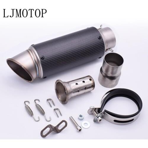 For honda cb190r cb1000r monkey yamaha tmax 500 530 Universal Motorcycle Exhaust Muffler Escape Moto Exhaust And DB killer