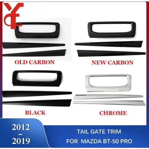 Tailgate Trim car accessories ABS Rear Door Handle Inner For mazda bt50 bt-50 pro 2012-2019 2014 2018 2020 YCSUNZ