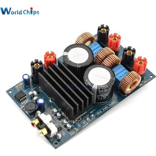 DC 48V TPA3255 Digital Amplifier Board 300W+300W Strong High Power Sound AMP Circuit Module Class D Audio Board Module