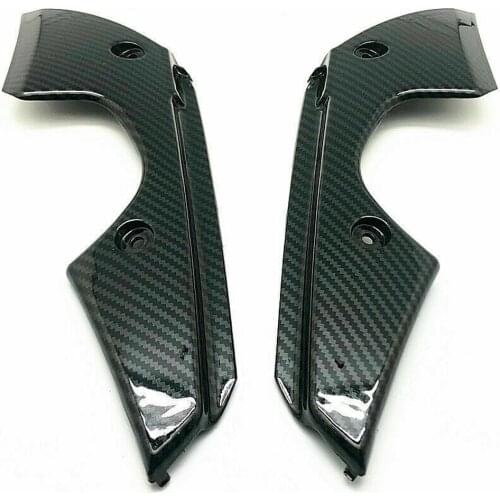 Carbon Fiber Pattern Upper Front Air Dash Intake Cover Fairing for Yamaha YZF R1 09-2014