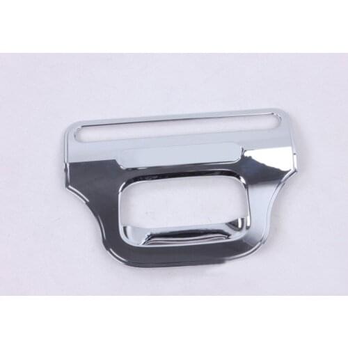 2016-2017 Car Chrome Strips For Mitsubishi L200 Triton Accessories Rear Door Handle Insert Trim For Mitsubishi L200 1pcs