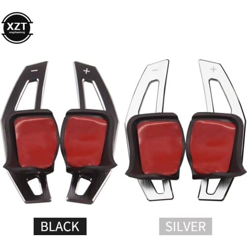 For Volkswagen VW Tiguan Golf MK6 GTI Jetta MK5 Passat B6 CC Scirocco R36 R20 Steering Wheel Aluminum Shift Paddles Car Styling