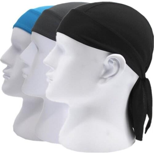 Quick Dry Cycling Cap Head Scarf Summer Men Running Riding Bandana Headscarf Pirate Cap Headband Men Head Scarf Outdoor