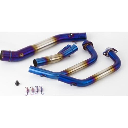 Motorcycle Modified Exhaust Pipe Muffler Middle Section R25/R3 2014-2018 MT-03 2016-2020 MT03