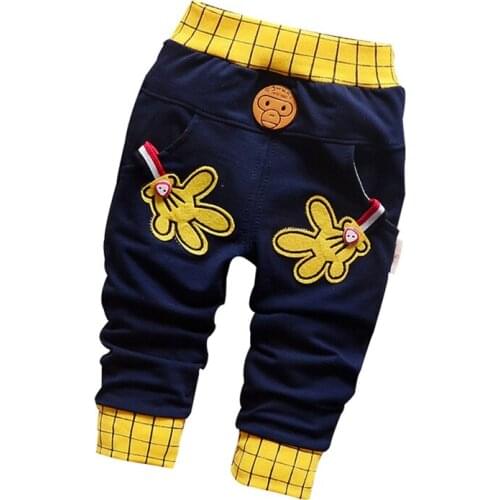 Hot sell spring & autumn new baby pants Pentagram and letters pattern cotton 1 piece sport pants baby boy / girls pants 0-2 year