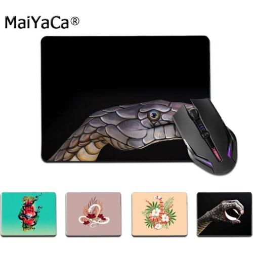 Maiyaca High Quality Hand Snake Flower Snake Painting Customized laptop Gaming mouse pad Top Selling Wholesale Gaming Pad mouse