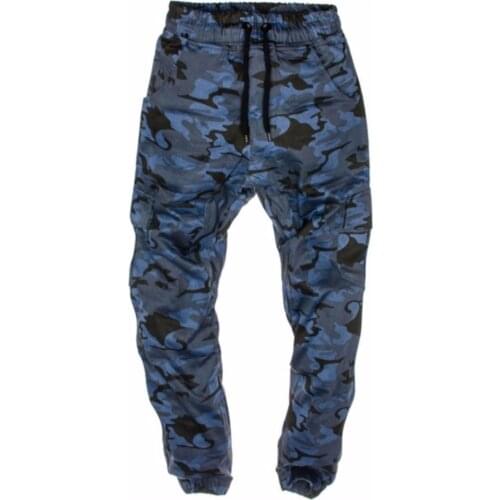 NEW 2020 Spring autumn Casual Camouflage Cargo Elastic Waist hip hop streetwear harem pants men Camouflage military trousers