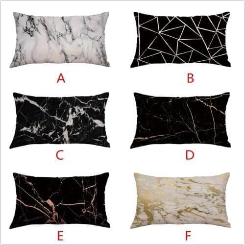 Tops Rectangle Pattern Printed Pillowcase Sofa Home Decor Pillow Cover Car Accessories Cushion Case дакимакура Dropshipping