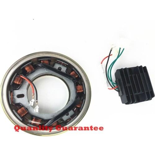 Free shipping generator spare parts Charge Regulator and generator together sell 178F 186F 186FA suit for kipor Kama