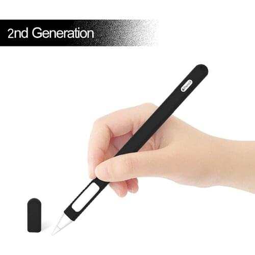 Silicone Case For 2nd Generation Apple Pencil 2 Protective Accessories Sleeve Cover for 2018 iPad Pro 12.9 11 inch Pen(case only