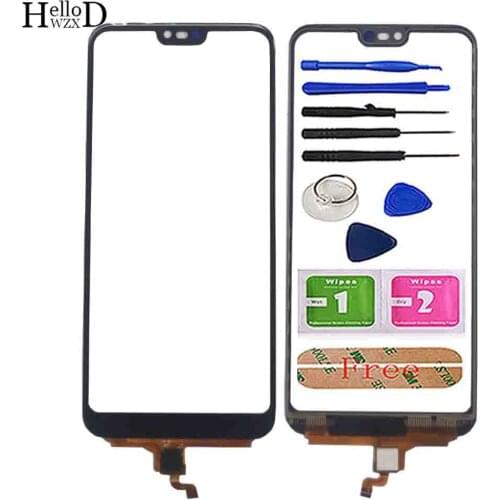 5.84'' Touch Screen Glass For Huawei Honor 10 Digitizer Front Outer Glass Sensor Touch Panel Part Mobile Repair Tools