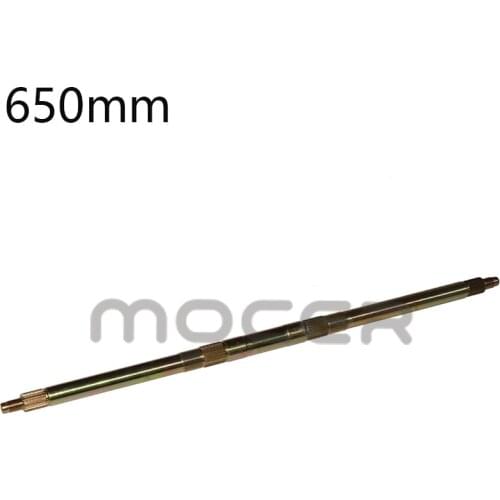 650mm Rear Axle Fit For DIY 49cc 50cc 110cc 125cc Electric Mini Kids Go Buggy ATV Electric Vehicle Kart Quad Bike Scooter Parts