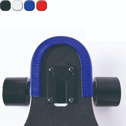 Skateboard Deck Guards Protector U Channel Design Rubber and Steel Fashion Bumpers Bump Longboard Dance Board Crash Rubber Strip