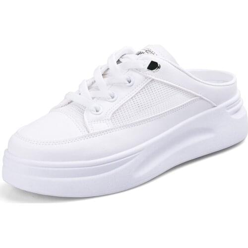 Shoes Womans breathable Slides New Summer Soft Flat Designer Fabric Fashion Basic PU Rubber Cross-tied