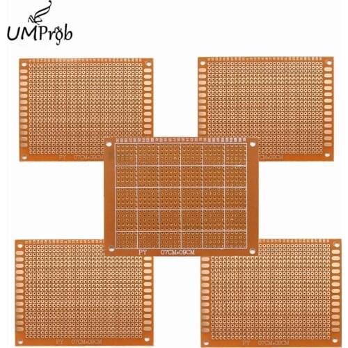 5Pcs 7x9cm DIY Prototype Paper PCB Universal Experiment Matrix Circuit Board 7*9 CM for Diy Kit