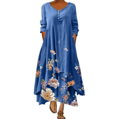 Aprmhisy Long Sleeve Summer Dresses
