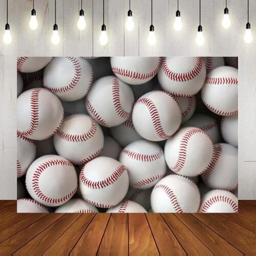 Baseball Little Prince Sports Series Background Boy Birthday Party Scene Decorated Photo Studio Photo Cloth