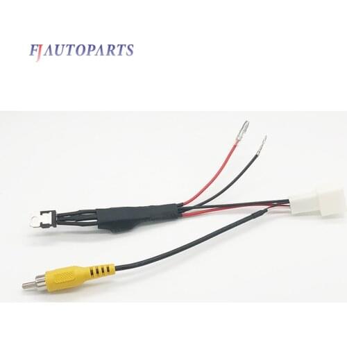 For Toyota Reverse Camera Retention Wiring Harness Cable Connector 4Pin