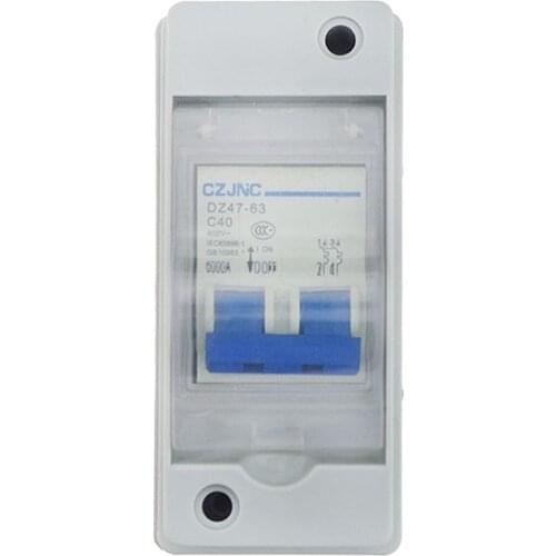 Household Illumination Electrical Distribution Box Waterproof IP65 with Transparent Cover Junction Wire Box Accessories for Bath