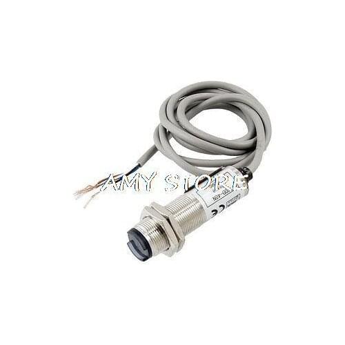 DC12-24V 4 Wired Cylindrical Type Photoelectric Sensor Switch