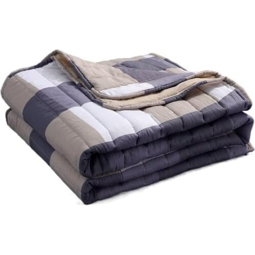 The new washed cotton summer cool quilt air-conditioned Thin Blankets for Beds Office Sofa Air Conditioning Throw Blanket