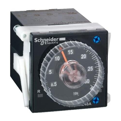 RE48ATM12MW Modular timing relay, 5 A, 2 CO, 0.02 s...-300 h, on-delay, 24...240 V AC/DC