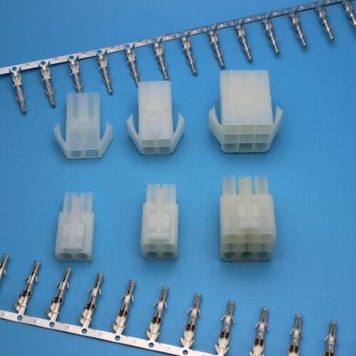 5 sets L6.2 1/2/3/4/6/9 Way pin Big Tamiya connector Set Kits large Tamiya set L 6.2MM male Female socket plug