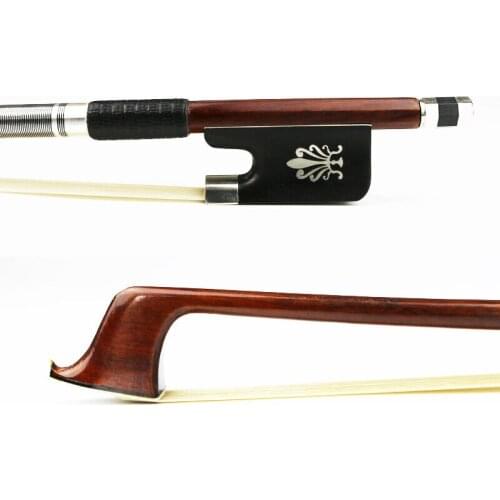 NEW 4/4 Size Advanced Pernambuco Cello Bow ,Natural Mongolia Horsehair,Warm Tone