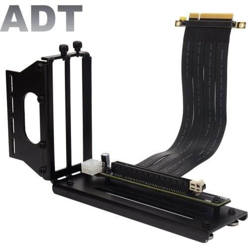 New Rtx 3060 Ti PCIe X8 To X16 Extension Cable PCI Switch Connection Multi-card 8x 16x PCIe Full Speed Stable 6 Pin Power Supply